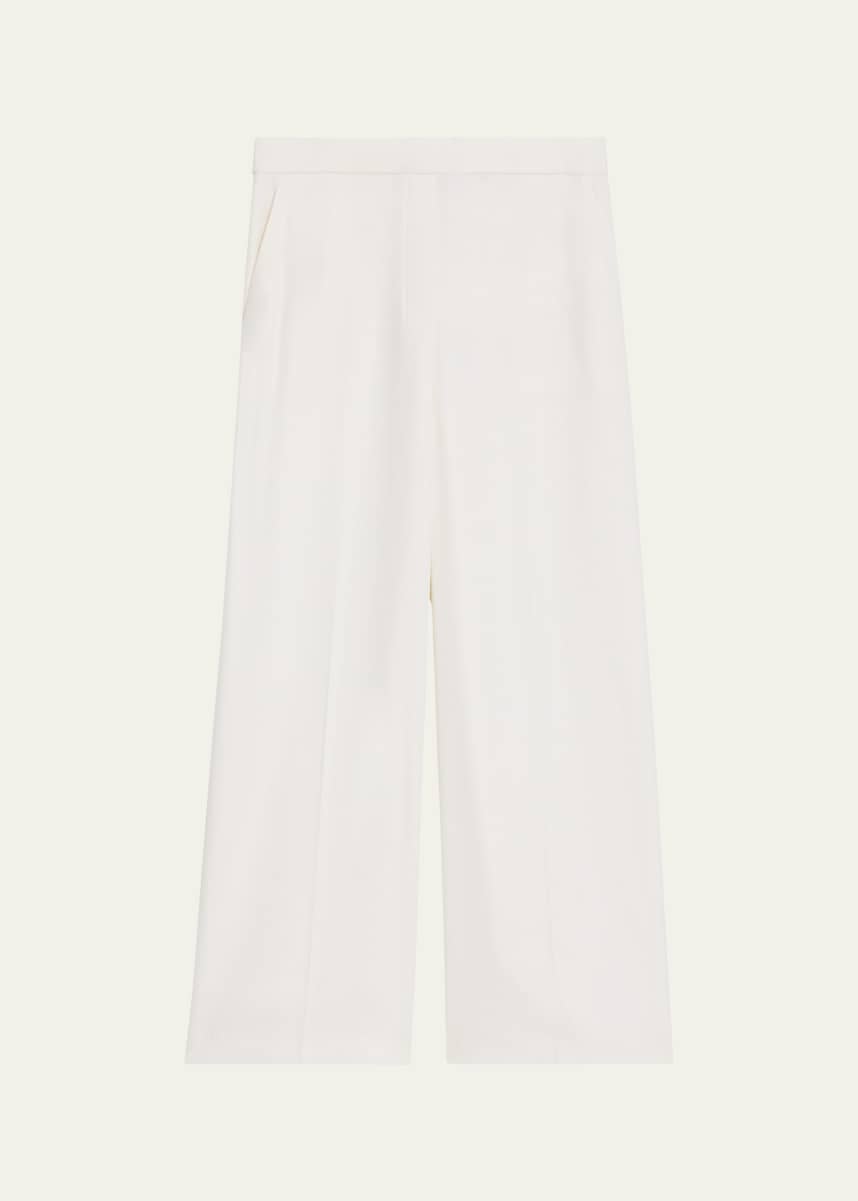 Theory Relaxed Straight-Leg Pull-On Pants