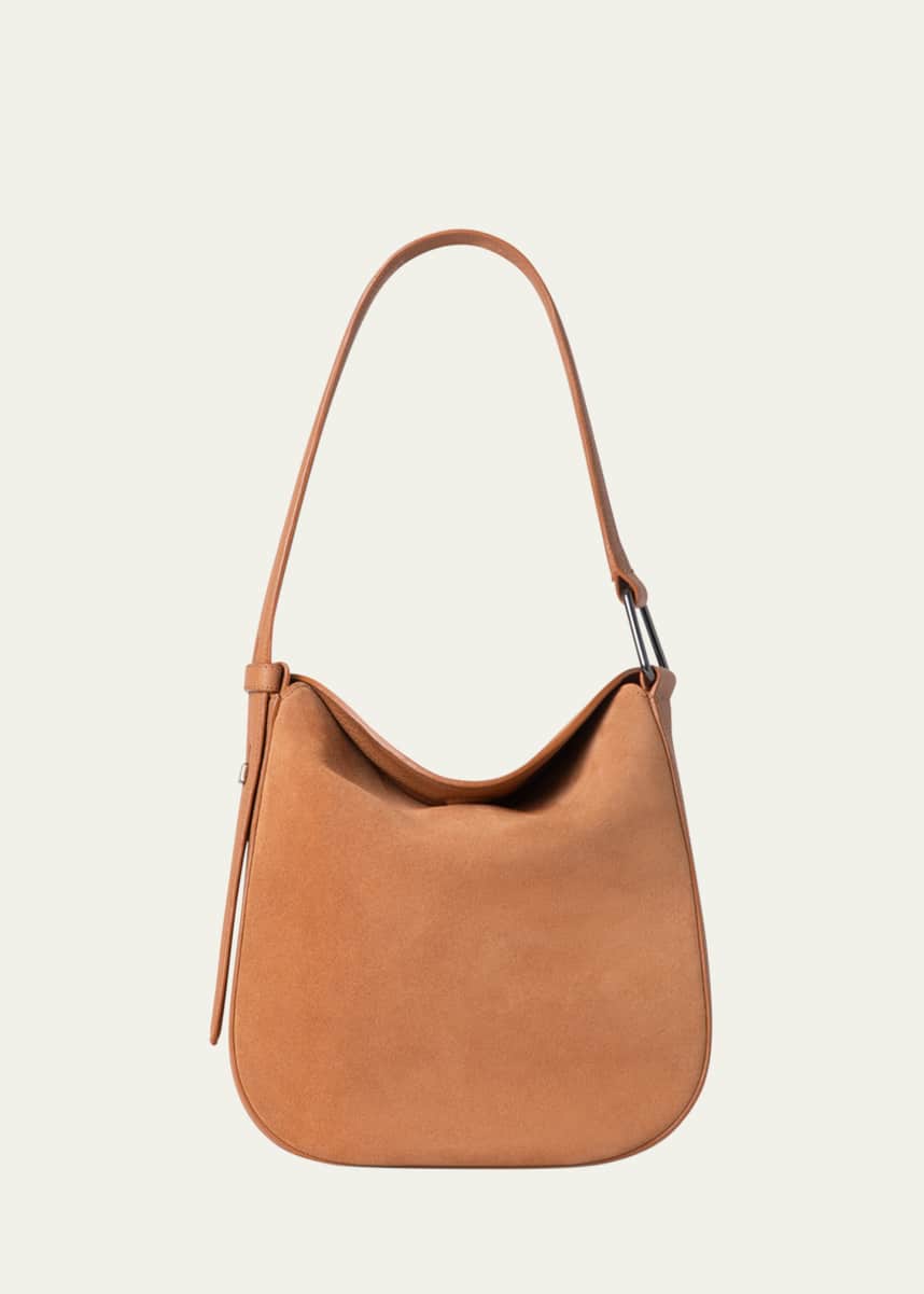 Akris Anna Little Suede Hobo Bag