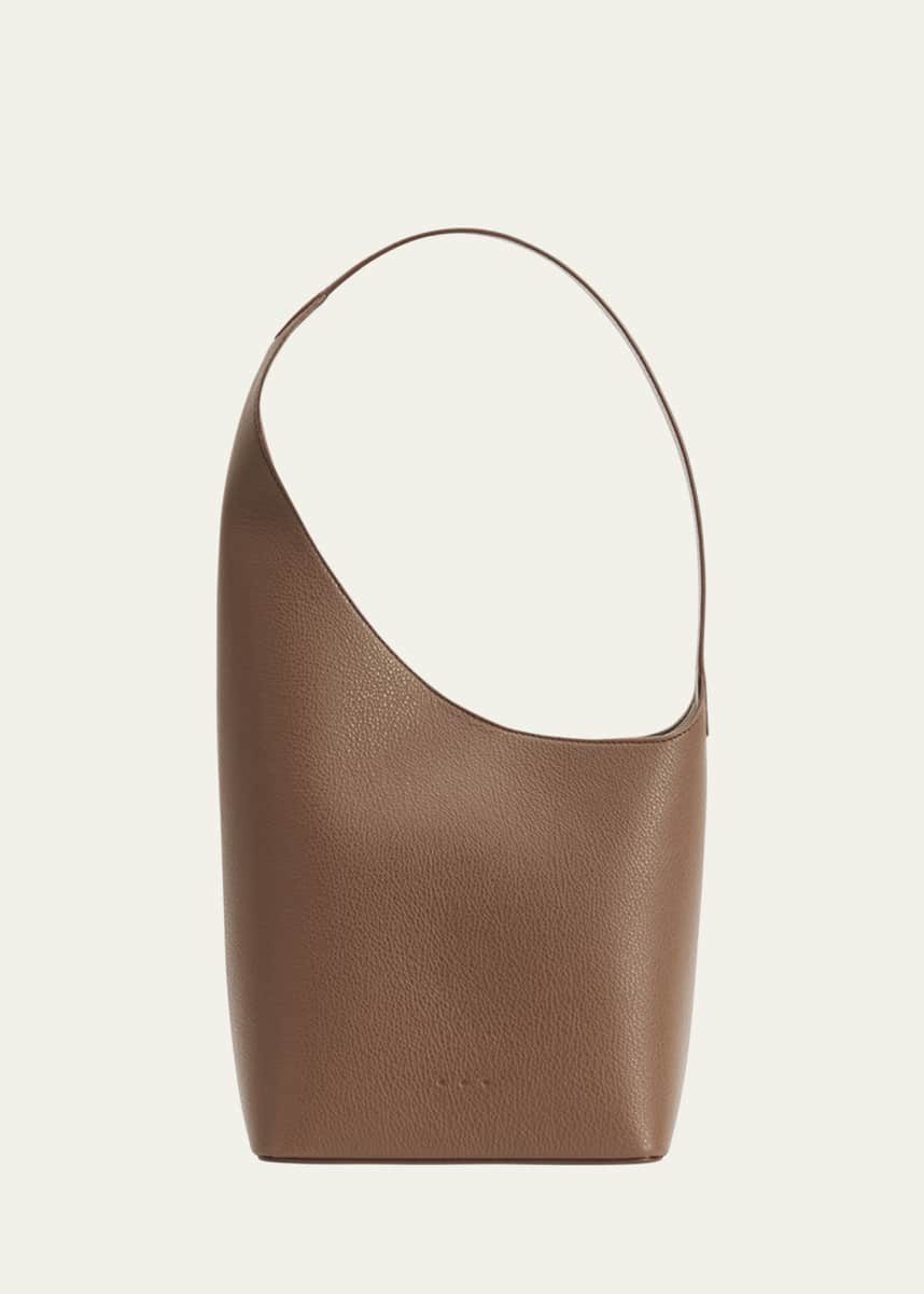 Aesther Ekme Demi Lune Smooth Calfskin Shoulder Bag