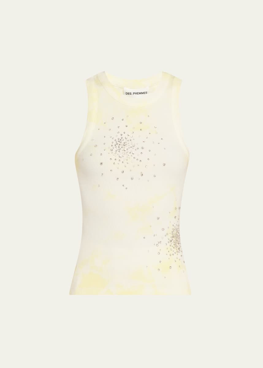 Des Phemmes Tie-Dye Tank Top