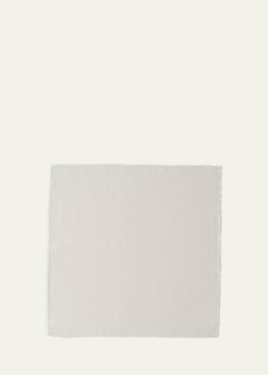 Le Reve d'Anfu Ruffles Linen Napkin, 22" Square