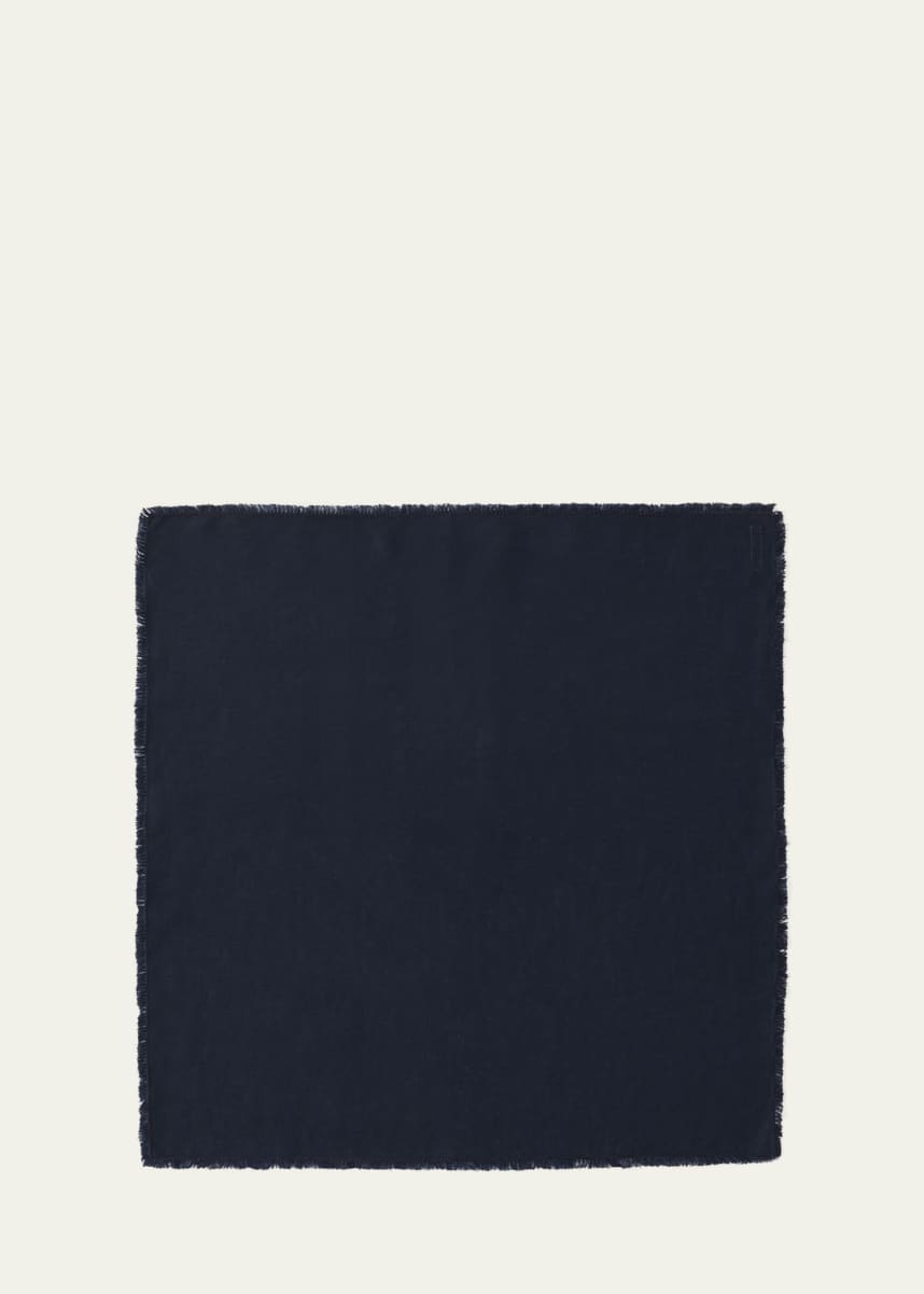 Le Reve d'Anfu Ruffles Linen Napkin, 22" Square