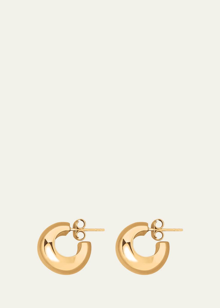 LIE STUDIO The Simone Huggie Hoop Earrings