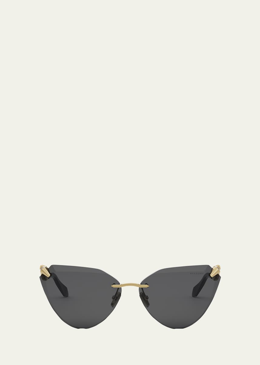 BVLGARI Serpenti Viper Cat-Eye Sunglasses