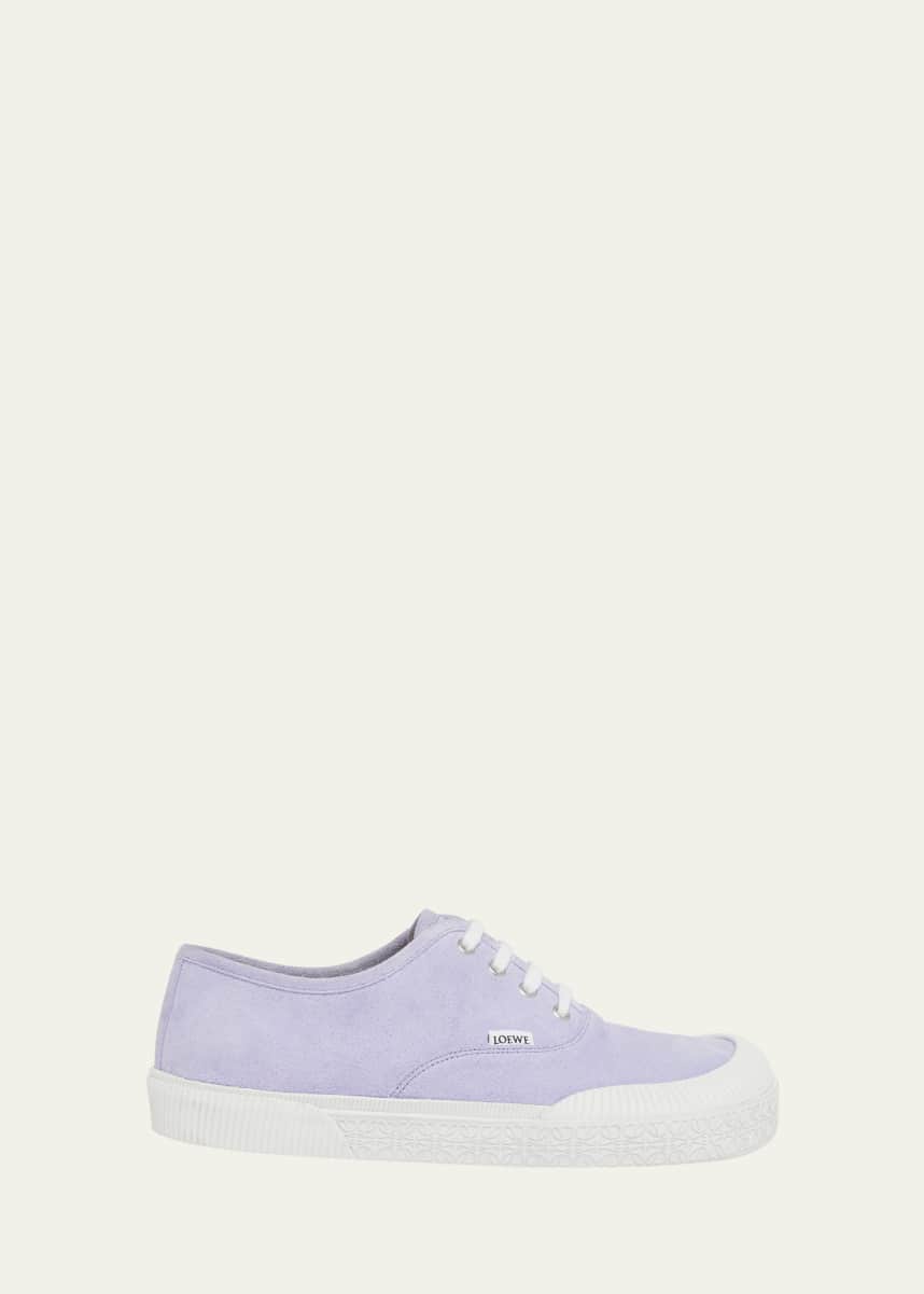Loewe x Paula's Ibiza Men's Terra Suede Low-Top Sneakers