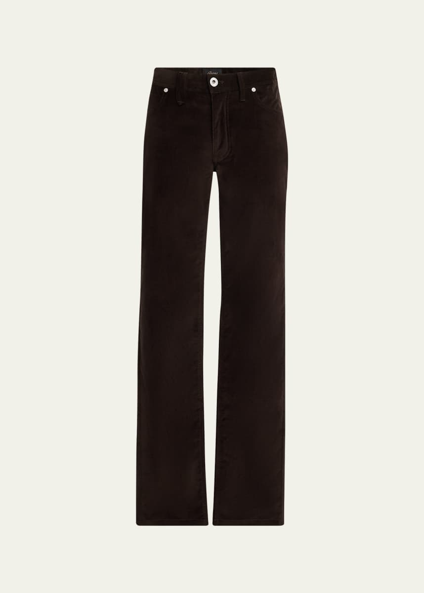 Brioni Men's Pinwale 5-Pocket Pants
