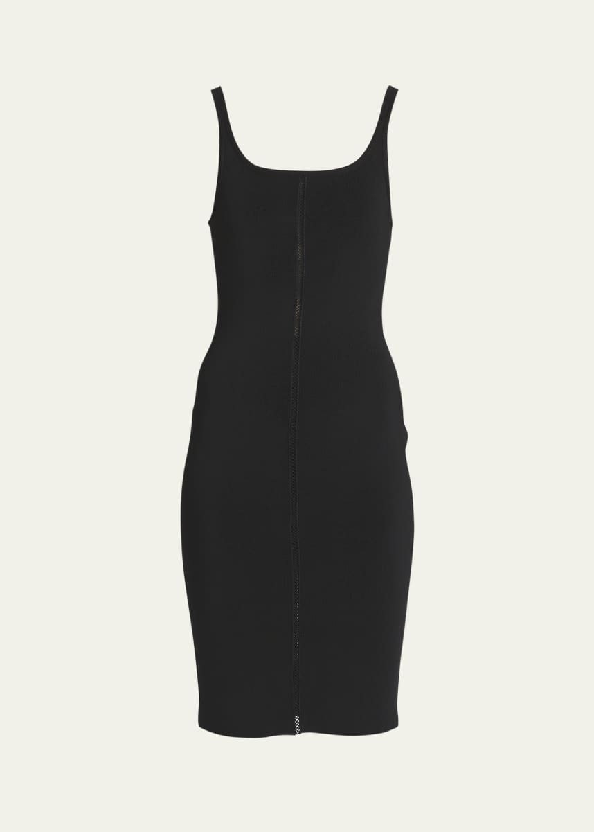 TOM FORD Ladder Stitch Knit Midi Dress