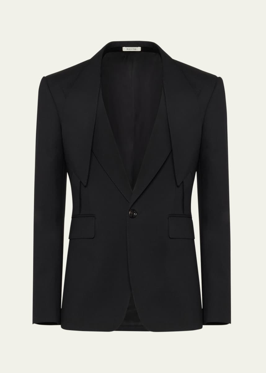 McQueen Men's Lapel-Collar Sport Coat