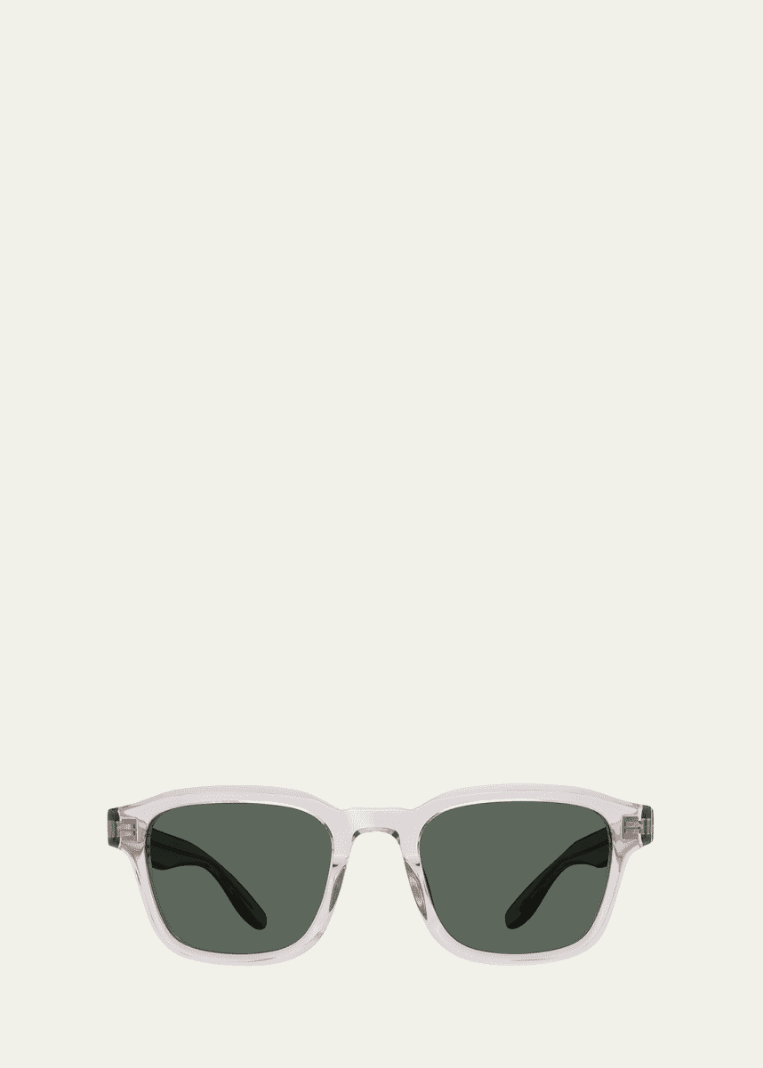Barton Perreira Men's Winton Acetate Square Sunglasses