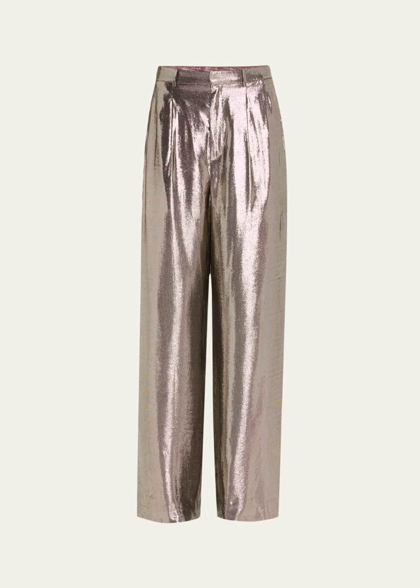 INDRESS Scarlett Shiny Metallic Pants