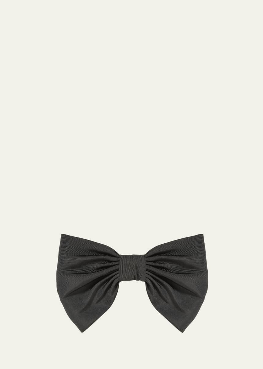 Jennifer Behr Trisha Silk Bow Barrette