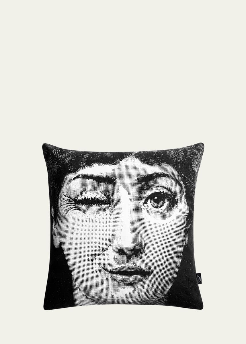 Fornasetti Tema e Variazioni n.82 Cushion, 15" Square