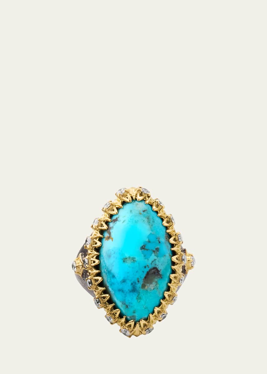 Armenta Marquise Turquoise Statement Ring