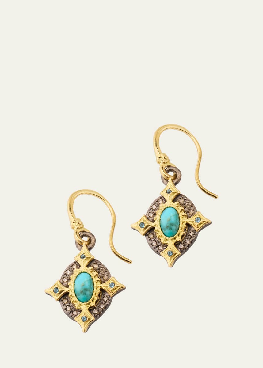 Armenta Turquoise Crivelli Drop Earrings
