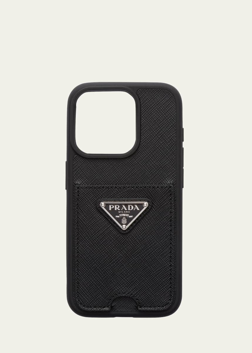 Prada Saffiano Leather iPhone Case