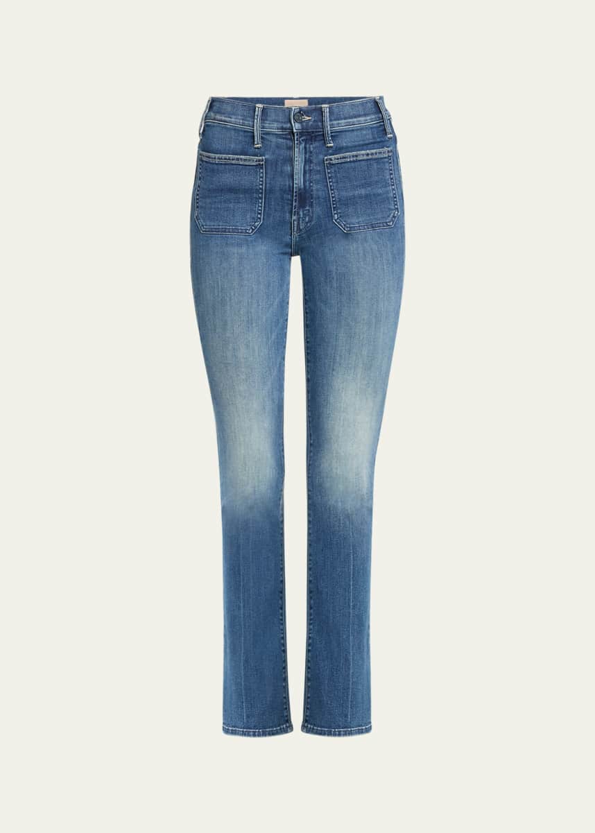 MOTHER The Patch Pocket Insider Sneak Jeans