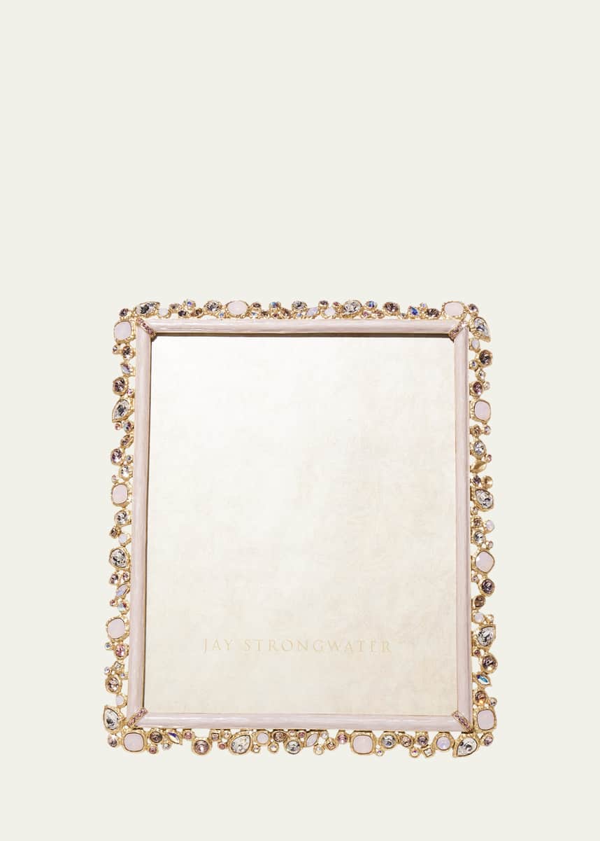 Jay Strongwater Bejeweled Frame, 8" x 10"