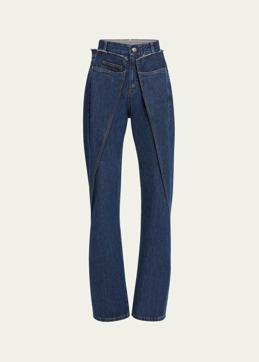 bettter Straight Leg Wrap Jeans
