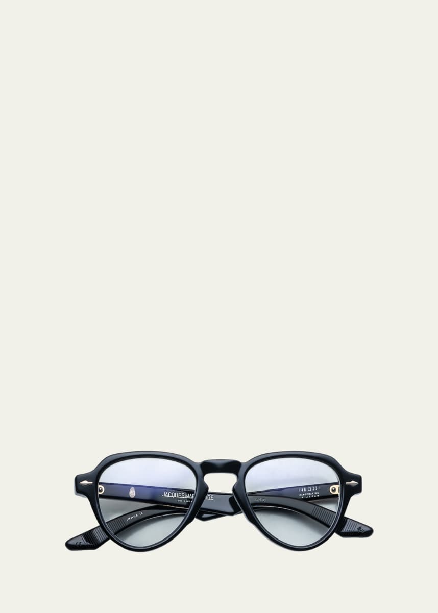 Jacques Marie Mage Men's Hatfield Acetate Oval Sunglasses