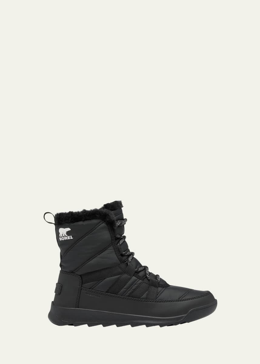 Sorel Whitney Quilted Nylon Winter Booties