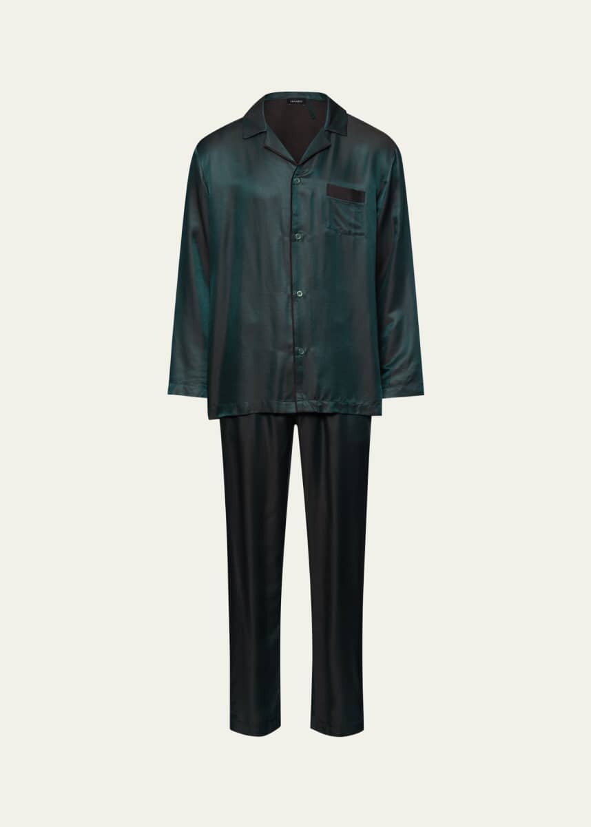 Hanro Men's Selection 140th Anniversary Long Pajama Set