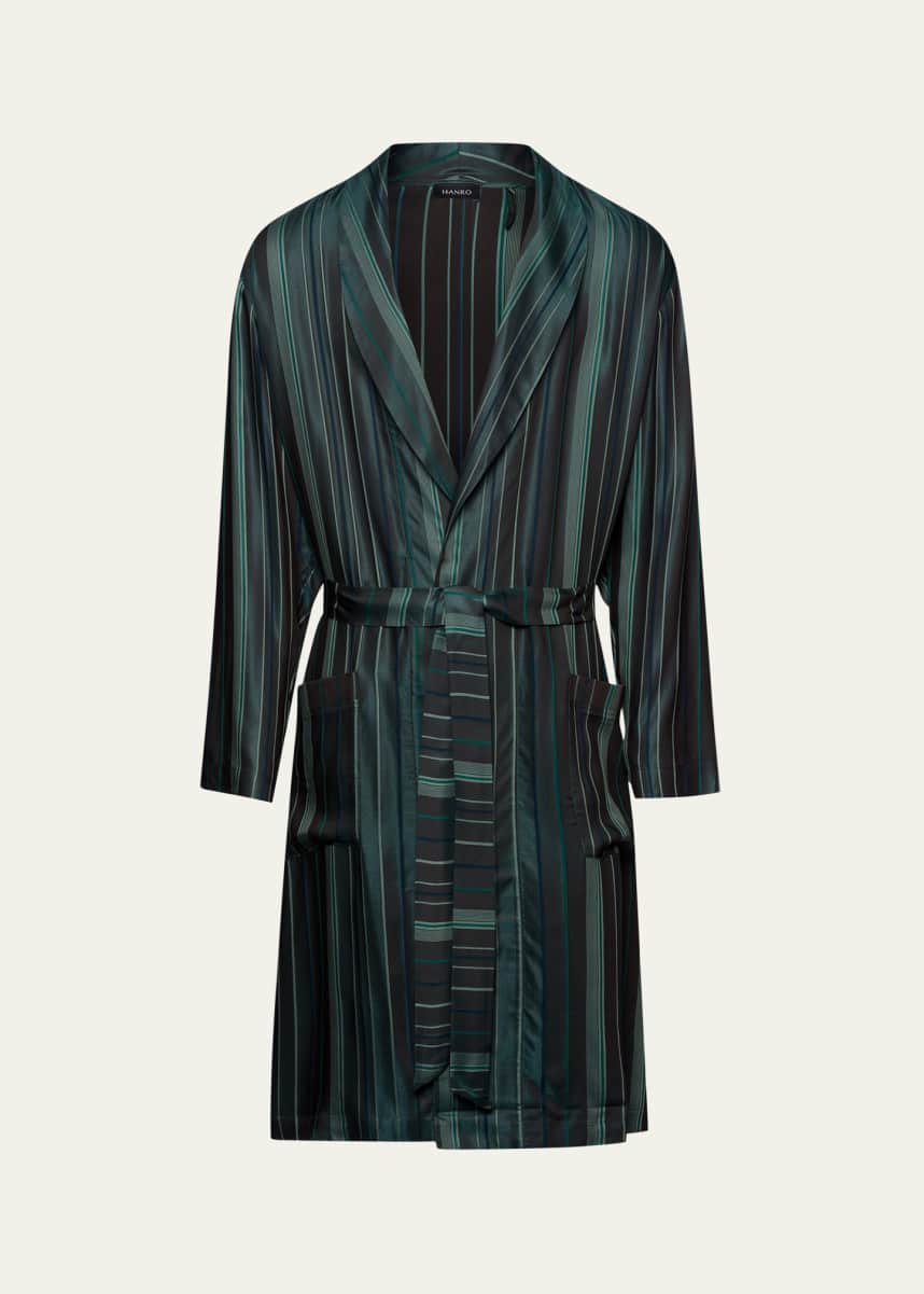 Hanro Men's Selection 140th Anniversary Silk Robe