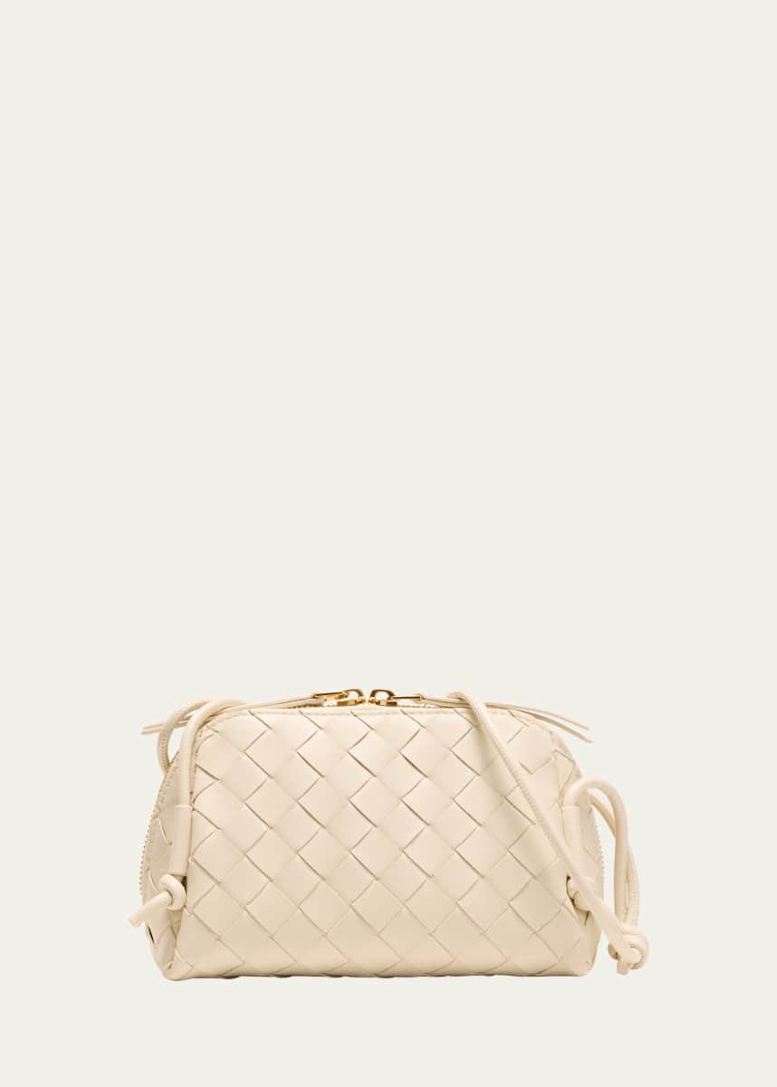 Bottega Veneta Zip Leather Pouch Shoulder Bag