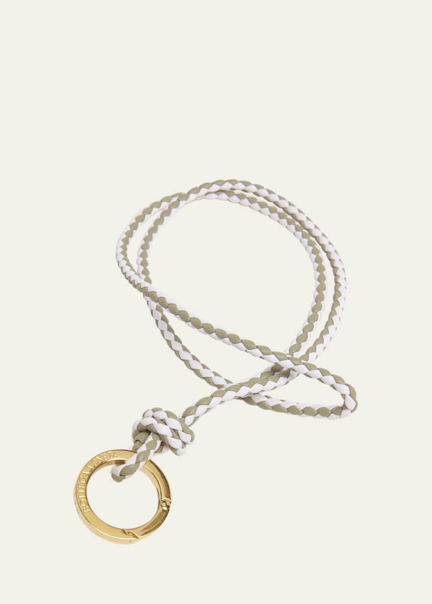 Bottega Veneta Long Leather Keyring