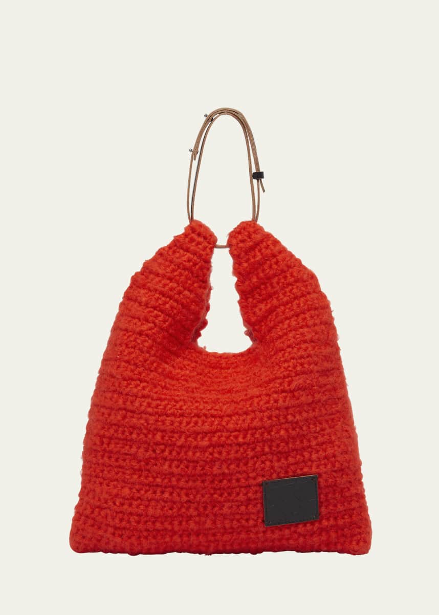 Plan C Shopper Wool Tote Bag