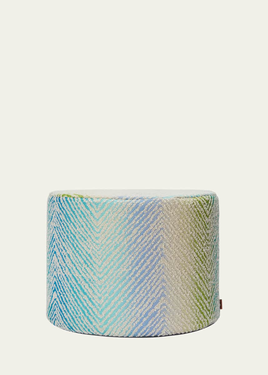 Missoni Home Island Cylinder Pouf