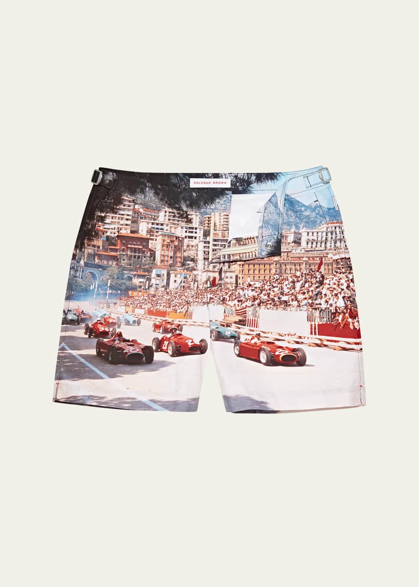 Orlebar Brown Men's Bulldog Photographic Swim Shorts
