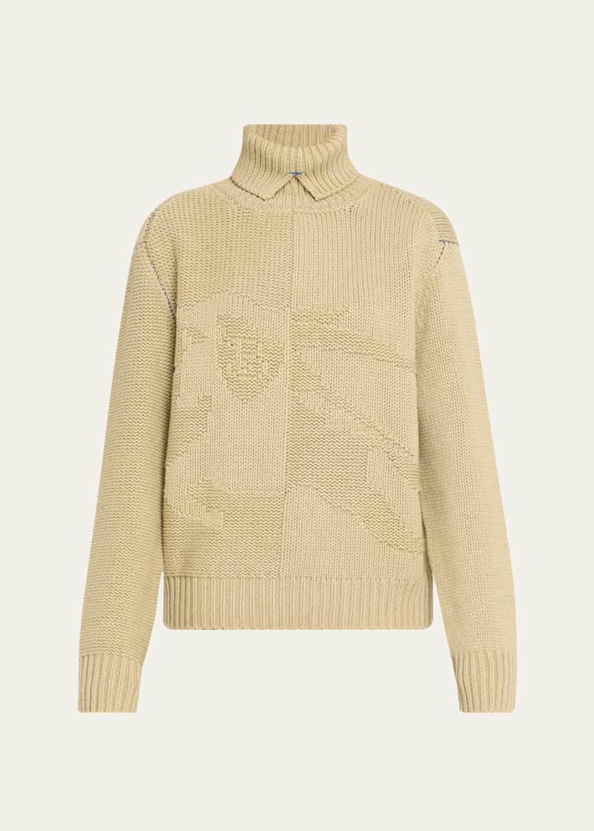 Burberry Chunky EKD Cashmere Sweater