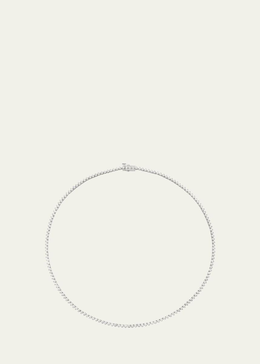 VRAI Lab Grown Diamond Tennis Necklace, Petite