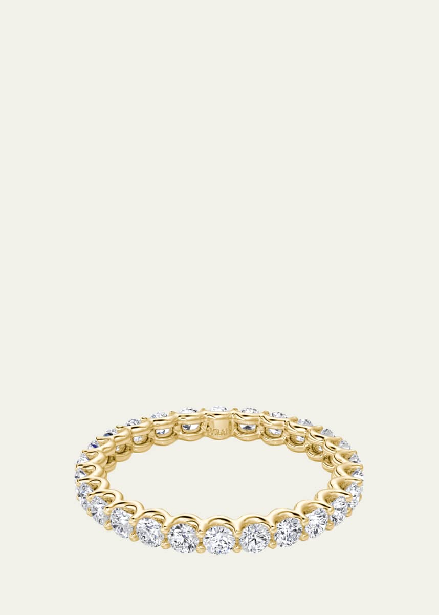 VRAI The Eternity 14K Gold Lab Grown Diamond Band, 2.00tcw