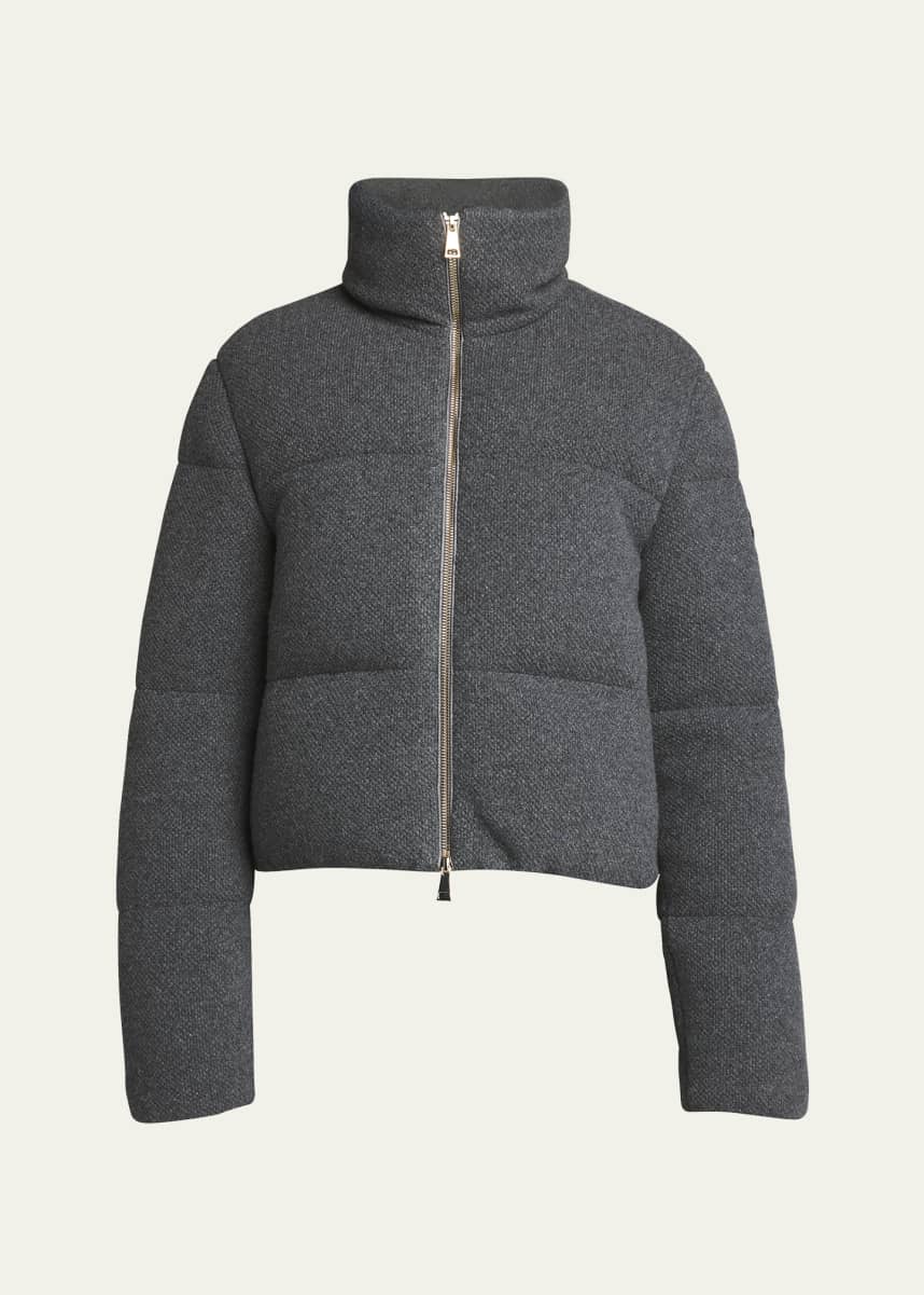 Moncler Breze Cashmere-Blend Puffer Jacket