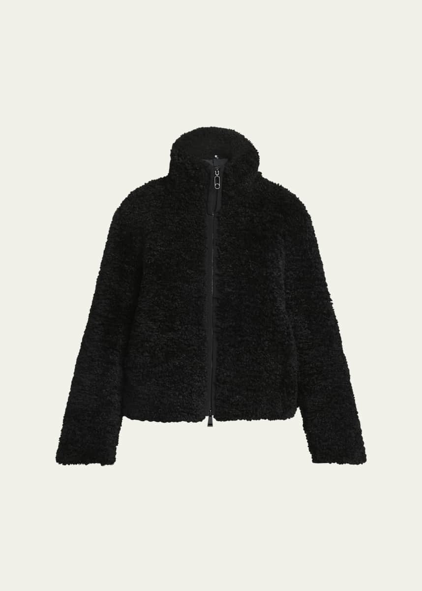 Moncler Bridoire Teddy Bomber Jacket