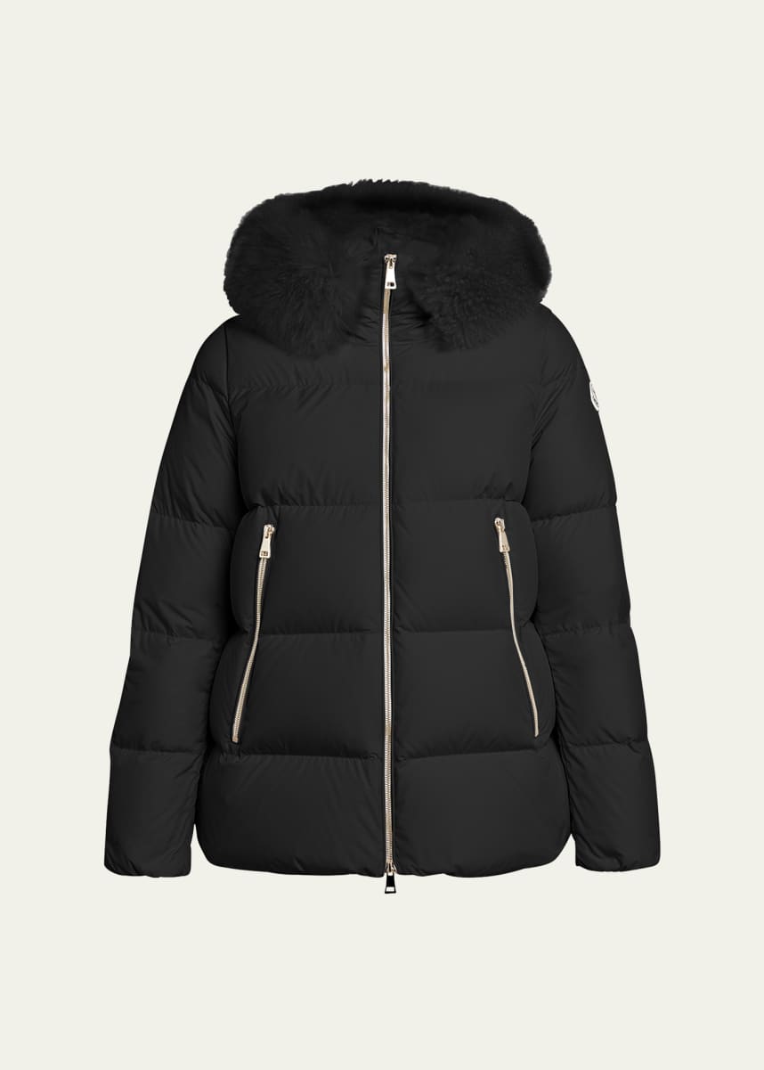Moncler Laiche Short Puffer Parka Jacket