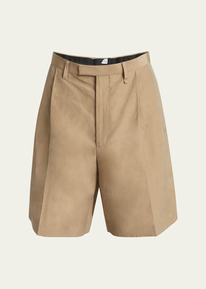 Designer khaki shorts top