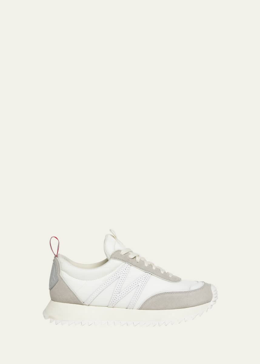 Moncler Men's Pacey Nylon and Suede Runner Sneakers