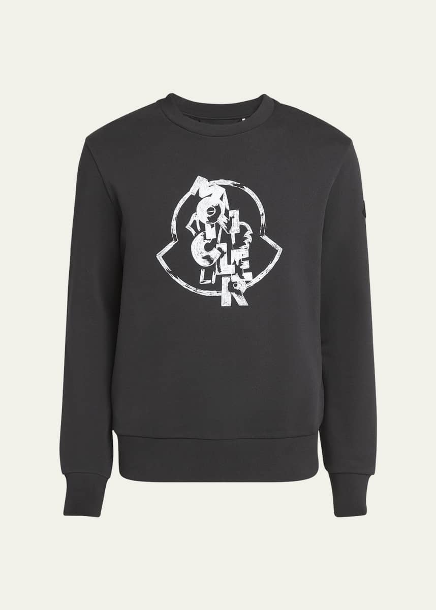 Moncler Men's Logo Graphic Sweatshirt
