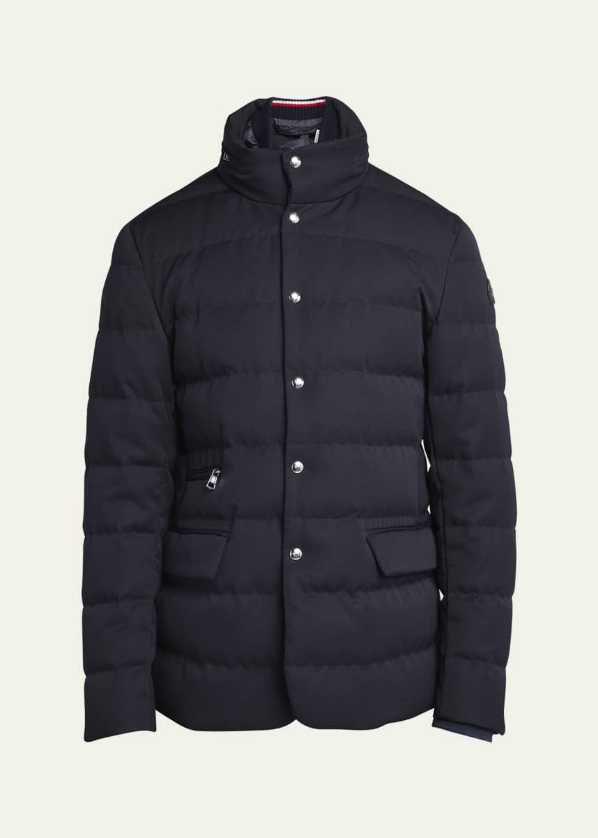 Moncler Men's Bess Down Blazer Jacket