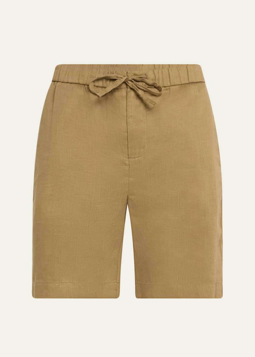 Frescobol Carioca Men's Felipe Linen Shorts