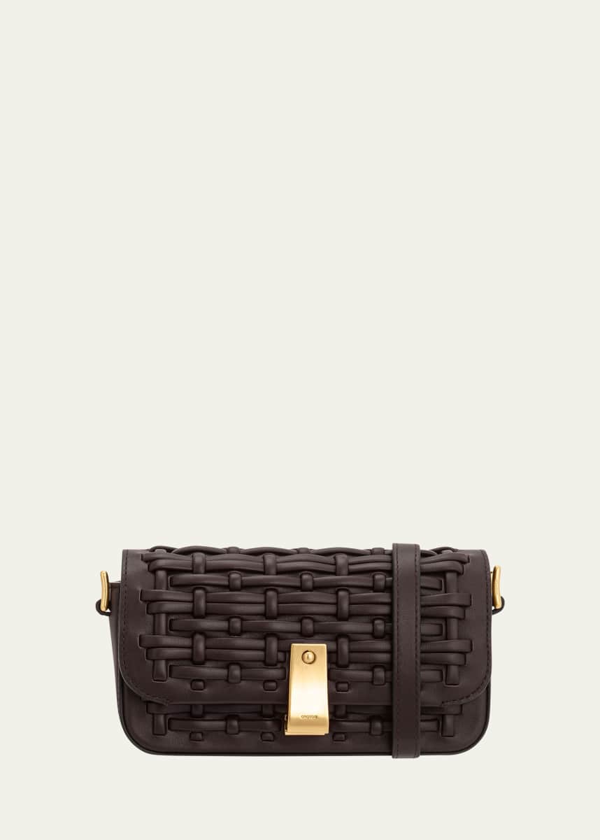 Oroton Etta Collectable Woven Leather Crossbody Bag