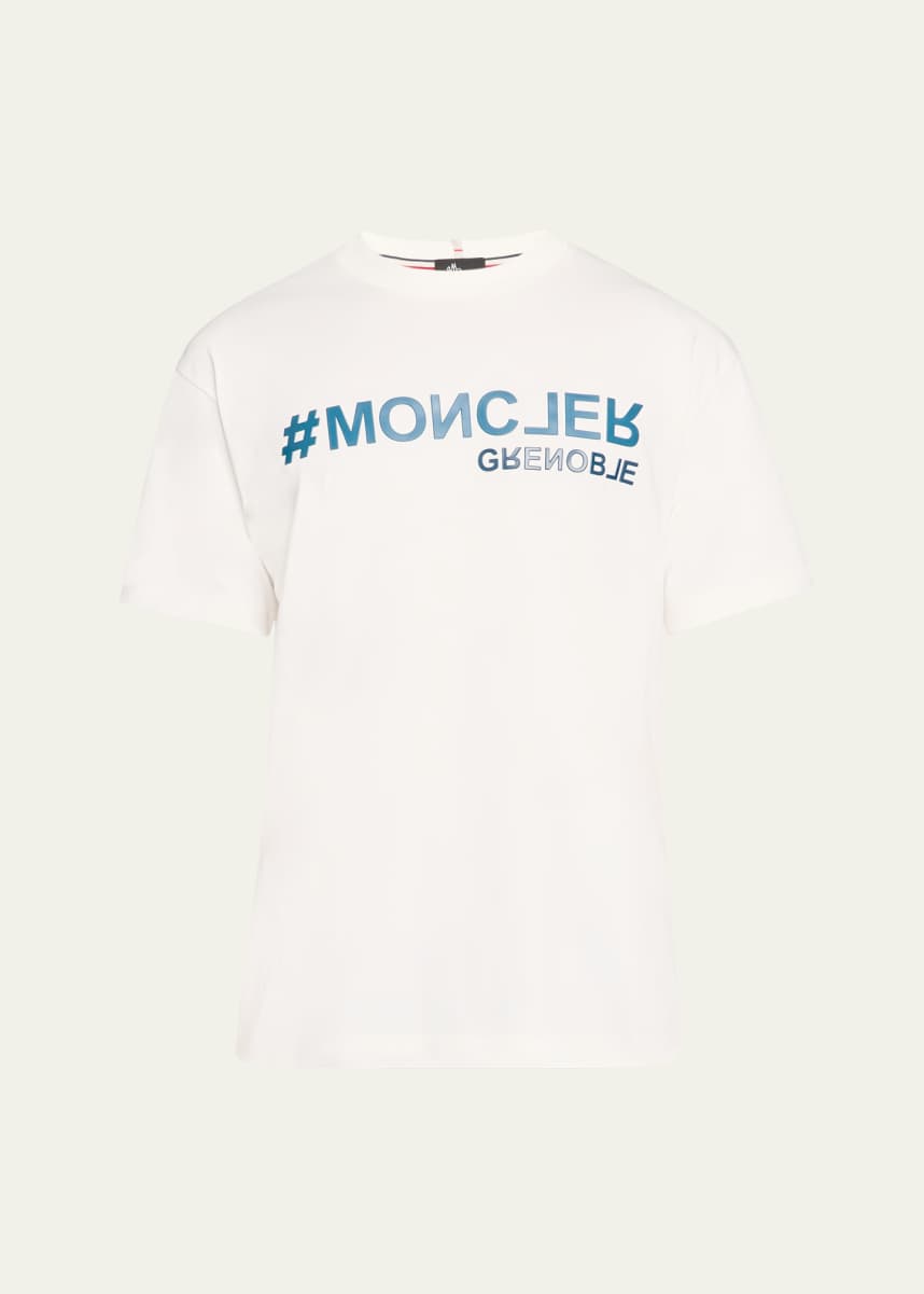 MONCLER GRENOBLE Tシャツ・カットソー 白 3502625E0039 Moncler Grenoble Men's Collection | Bergdorf Goodman