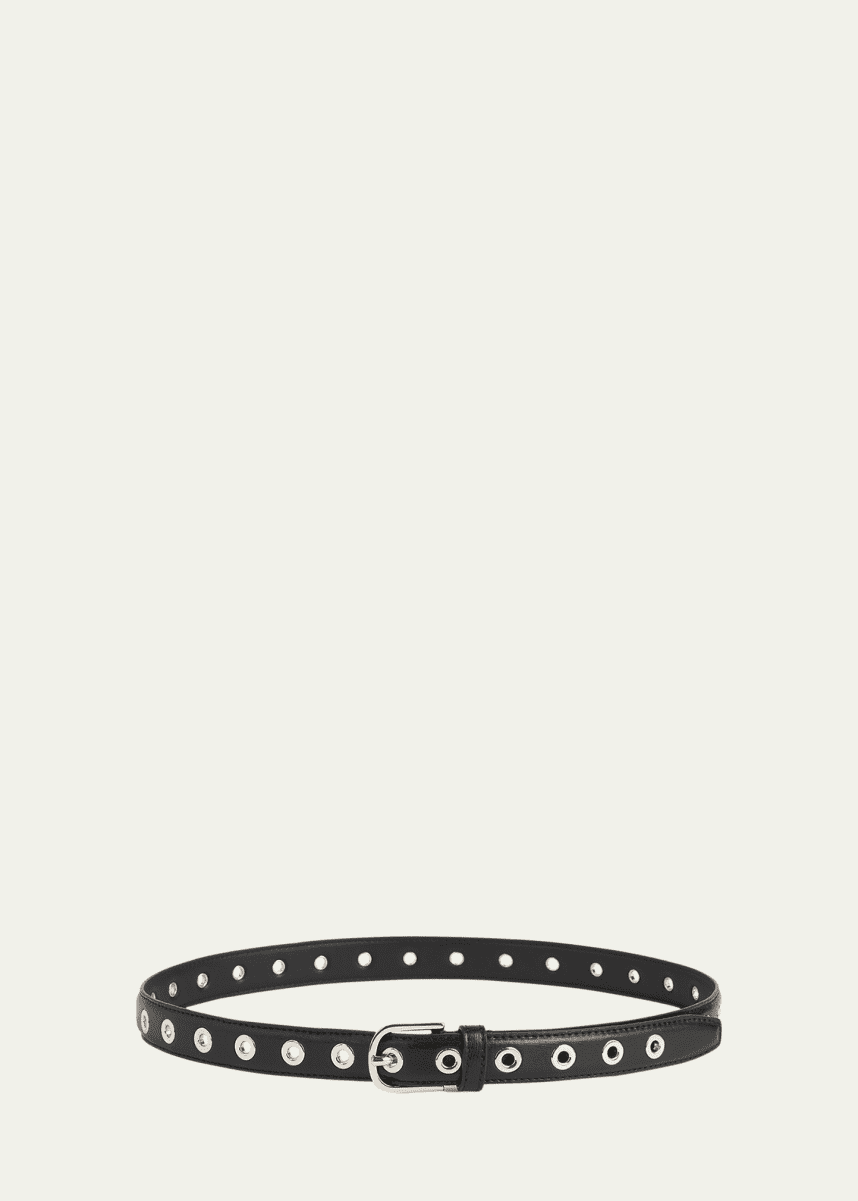 Toteme Eyelet Leather Belt