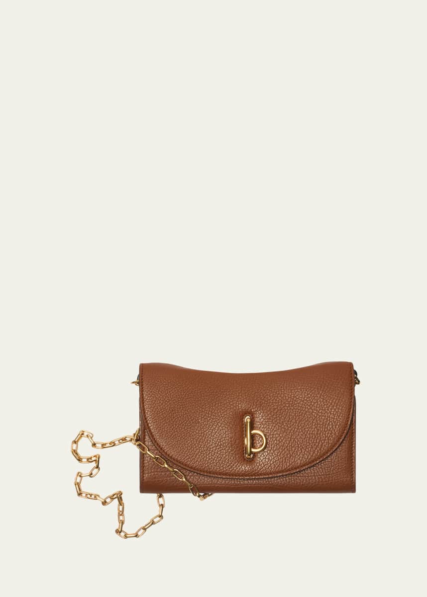 Burberry Rocking Horse Leather Wallet on Chain