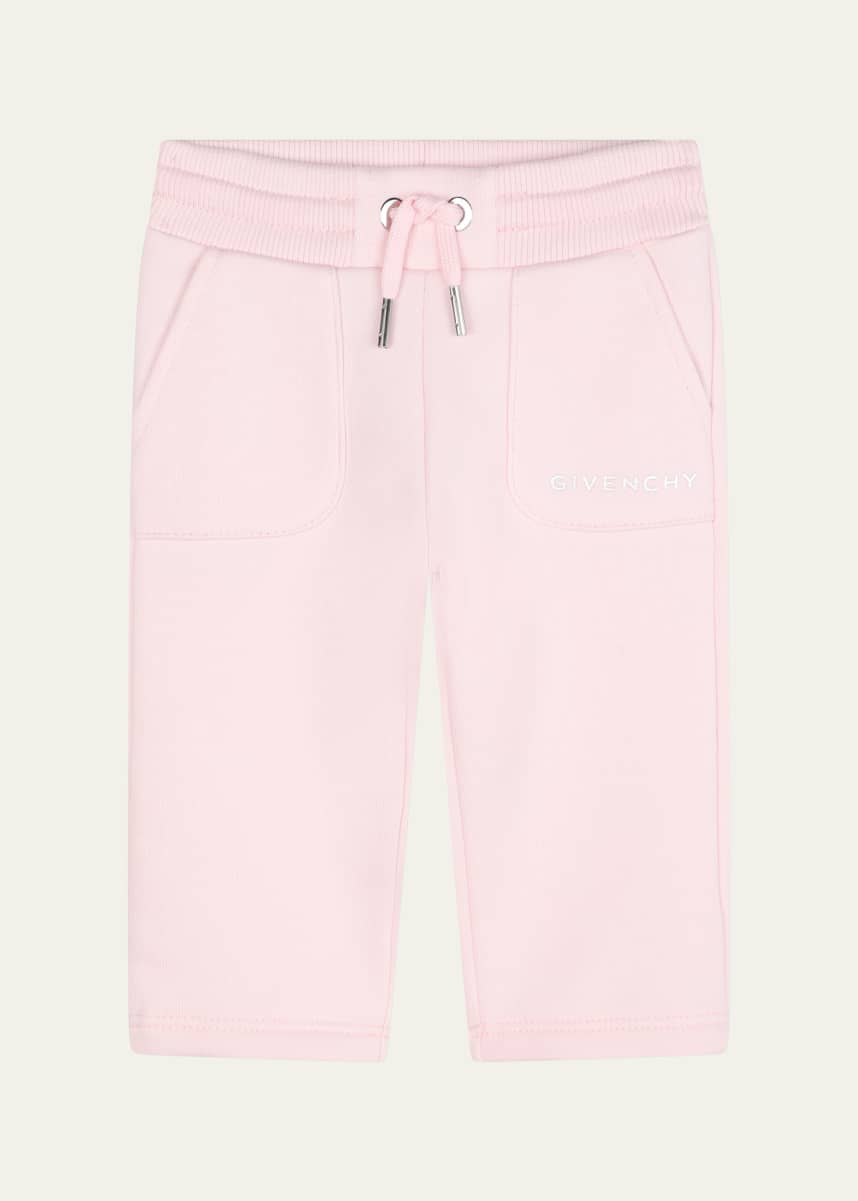 Givenchy Girl's 4G Logo-Print Joggers, Size 12M-3