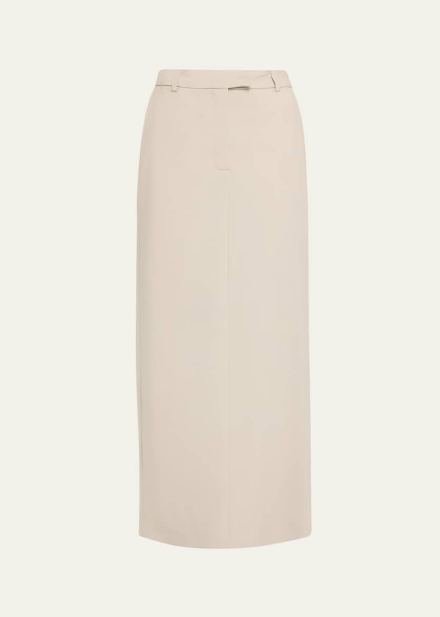 Officine Generale Oxana Italian Wool Pencil Skirt