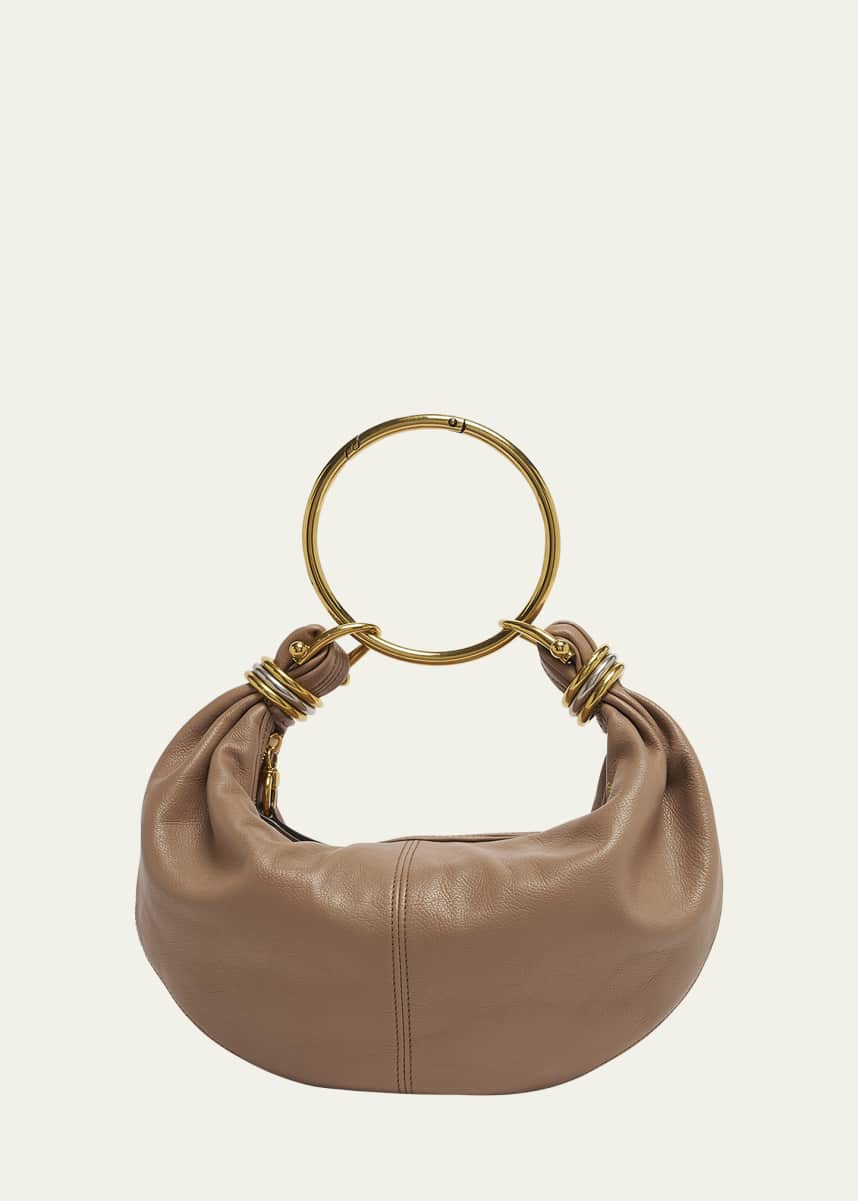 Chloe Bracelet Bag Mini in Shiny Grained Calfskin