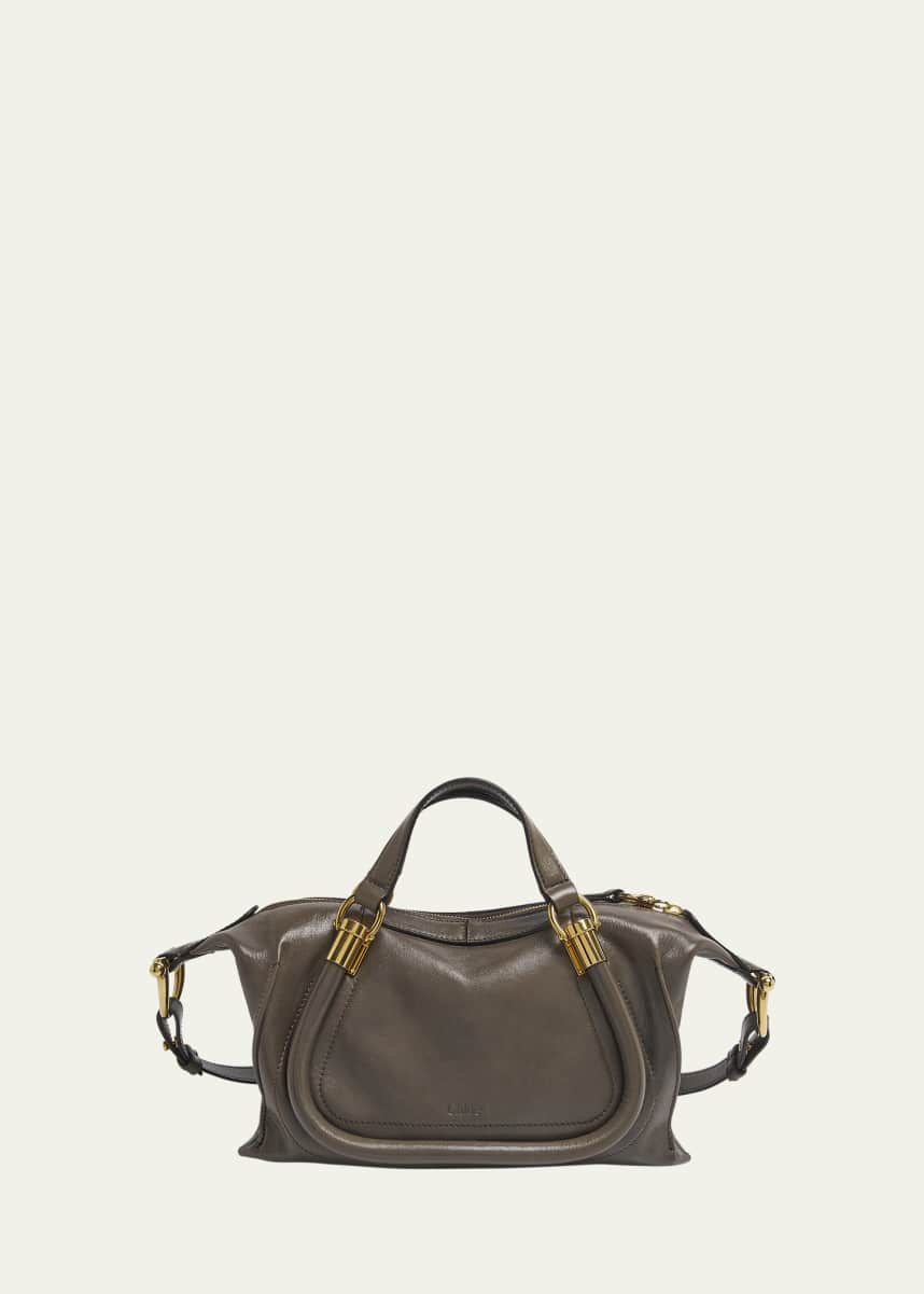 Chloe Paraty 24 Medium Bag in Shiny Calfskin